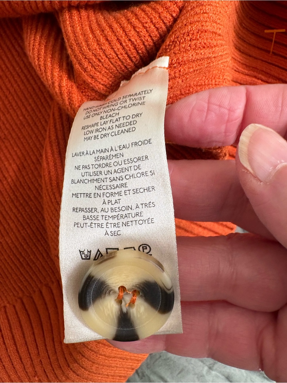 Free People Oakleigh Vest Rust Orange . Size Large. - Picture 10 of 13